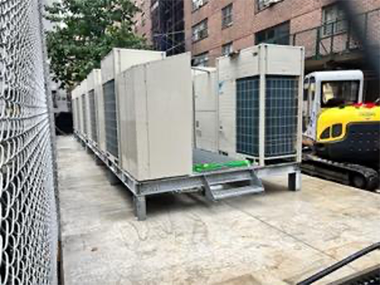 Two stage Daikin HPWH system in NY
