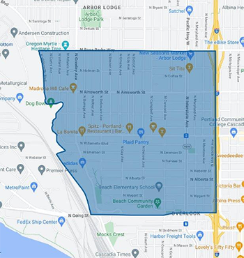 Community location in Portland, OR